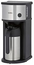 THERMOS 真空断熱ポット コーヒーメーカー 630ml ステンレスブラック ECF-700 SBK