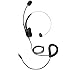 AGPtEK&reg; Hands-free Call Center Noise Cancelling Corded Monaural Headset Headphone for Desk Telephone with 4-Pin RJ9 Crystal Head