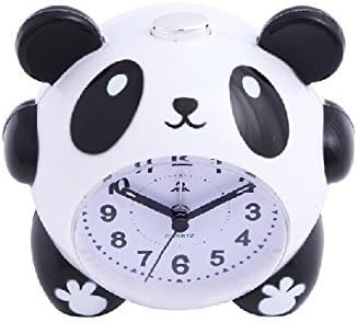 Creative Cartoon Cute Panda Mute Alarm Clock with Backlight