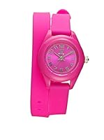 Light Time Reloj Silicona Fucsia