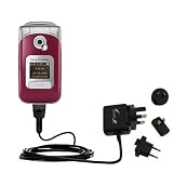 International Wall / AC Charger for the Sony Ericsson z530c - Gomadic Brand w/ TipExchange Technology