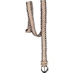 Organic Hemp Braided Twine Belt -Bg/Nat