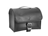 ALC Saddlebags 8256B Premium Vinyl Luggage Rack Bag with Braid