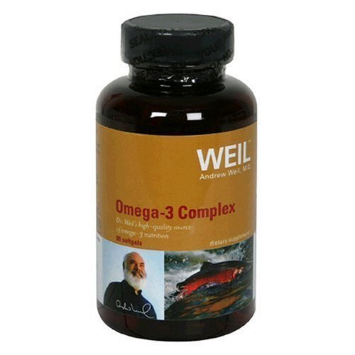 Weil Nutritional Omega-3 Complex Softgels, 90-Count Bottle