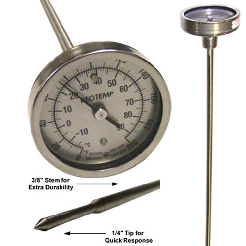 Super Duty Compost Thermometer w/Fast Response Tip - 36
