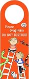 Charlie and Lola Snakes and Ladders Do Not Disturb Door Sign