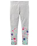 カーターズ Carter's レギンス & ベビー・デポ モスリン ウォッシュクロス Heather Floral Leggings 3M (55-61cm) [並行輸入品]