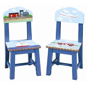 Set of Two Transportation Chairs