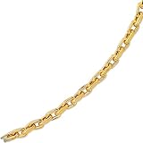 14K Yellow Gold Man's Links Necklace - 26 inches