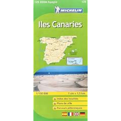 Carte ZOOM Iles des Canaries