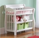 Versailles Knock Down Changing Table (White) (41.5"H x 39.25"W x 24.5"D)