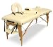 OneTouch Massage Elite Series Portable Massage Table Cream
