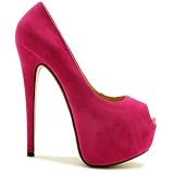 Produkt-Bild: Spy Love Buy Ashley Pumps High Heel Schuhe Stiletto Absatz Plateau Offene Spitze
