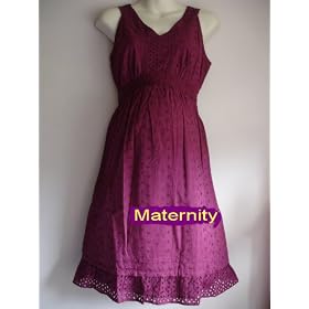 Berry suriAjuni Maternity Dress - Size 16-18