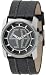 Fossil Gents Trend, Genuine Black Leather Strap, Big Tic Dial