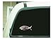 Satan Fish CHROME (Die Cut Decal)