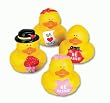 DOZEN (12) Valentine Rubber Ducks