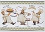 Fat Italian Chef Placemat place mat decor Kitchen, Set of 4