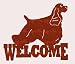 Cocker Spaniel Welcome Sign Metal