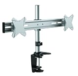 Produkt-Bild: LCD/TFT Tischhalterung / Monitorhalter f&uuml;r 2 Displays mit einer Bildschirmdiagonale von 25 bis 58 cm (10" - 23") VESA 75/100 (#02)