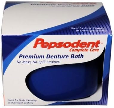 PEPSODENT COMPLETE CARE DENTURE BATH