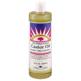 Castor Oil Liquid 16 oz. by Heritage