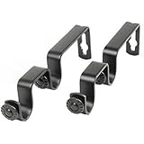 Rod Desyne Double Bracket for 3/4 Inch Rod Black Pair