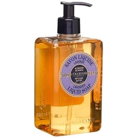 L'Occitane Savon Liquide, Lavende au Beurre de Karit� (Liquid Soap, Lavender), 16.9-Ounce Pump