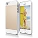 iPhone SE case, elago® [Outift][White / Champagne Gold] - [Premium Hybrid Construction][Aluminum][Spark Design Award] - for iPhone SE/5/5S