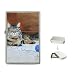 Limited Edition Violano Flip-Top Lighter Tabby Cat