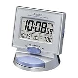 SEIKO CLOCK (セイコークロック) 置き時計 電波時計 ツイン・パ デジタル SQ631Sの画像