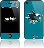 Skinit Protective Skin for iPhone 4G, iPhone 4GS, iPhone (NHL SAN JOSE SHARKS)