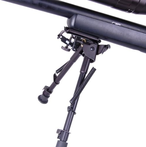 Neck swing - required item of a sniper - SHENKEL swing type Harris type Bipod 9inch middle size with adapter (japan import)