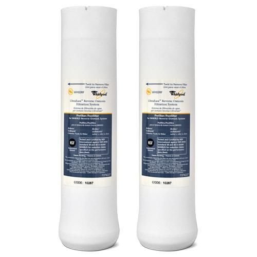 Whirlpool WHEERF UltraEase Replacement Prefilter And Postfilter for