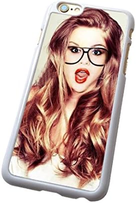 NONGCHAO TM iPhone 6 Plus (5.5") iPhone 6s Plus Selena Gomez Hard Case Back Cover Laser Technology (Pattern 3)(White)