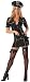Delicious Women's Playboy Bunny Cop Costume, Black, Small/Medium