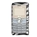 Crystal Hard SILVER Cover With BLACK ZEBRA Design Case for LG enV3 VX-9200 Verizon + Swivel Belt Clip [WCM339]