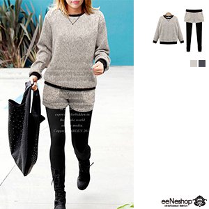 (イイネショップ) eeNeshop ショート パンツ レギンス スウェット セットアップ