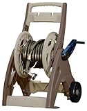 UPC 044365007724 product image for Suncast 175-Foot Capacity Hosemobile Garden Hose Reel Cart, Bronze/Taupe JNF175B | upcitemdb.com