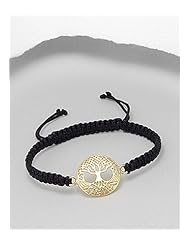 Tree Polyester Bracelet In 92.5 Sterling Silver