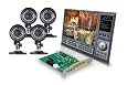 Lorex QLR0444 4-Port PCI Video Card Security System with 4 Cameras (Color)