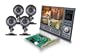 Lorex QLR0444 4-Port PCI Video Card Security System with 4 Cameras (Color)