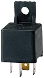 Hella 003510087 30 Amp 12V Mini SPST Relay with Bracket