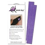 Quick-See Clip With Confidence Adhesive Quick-Identifying Strips