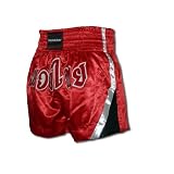 Revgear Muay Thai Shorts (Red, X-Large)