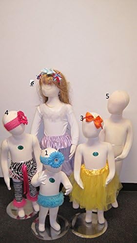 Pick 1 Child Children Kids Poseable Flexible Jersey Mannequin 1 Y--6y