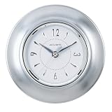 ChaneyInstrumentsMetropolis8-1/2-InchBrushedAluminumWallClock