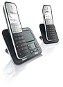 Philips SE5652B/05 DECT Phone with Digital Answerphone, XHD Sound, Low Energy Usage and 2 Handets