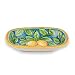 Handmade Oval Limone Bowl from Italy