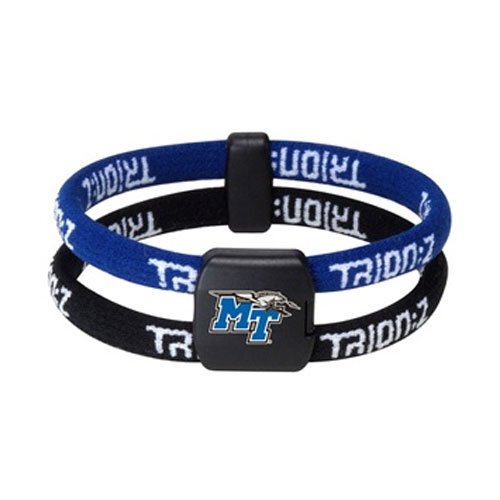 41vjnqnjfXL Trion:Z College Series Bracelet   Blue Raiders Black/Blue   Medium (7.1)